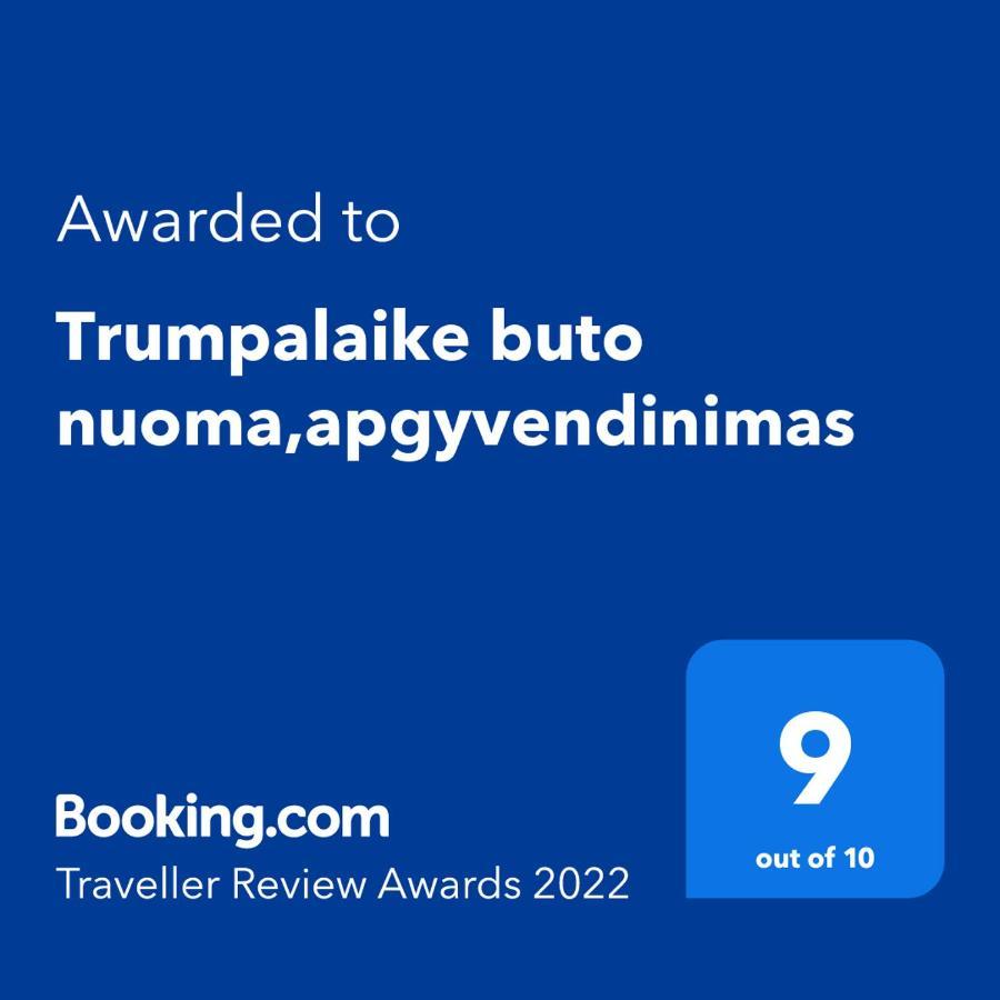 Trumpalaike Buto Nuoma,Apgyvendinimas - Bekontaktis Iejimas Rokiskis Dış mekan fotoğraf